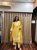Yellow Chikankari Suit