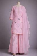 BABY PINK SHARARA FULL SUIT