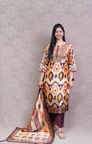 BROWN GAJJI FULL SUIT