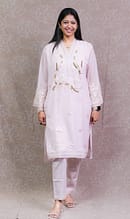 BLUSH PINK KURTA SET