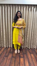 MUSTARD YELLOW FULL SUIT