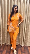 SUNSET ORANGE CO-ORD SET