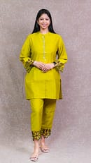 MEHENDI GREEN / PURPLE CO-ORD SET