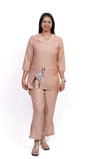 Peach Flamingo Co-ord Set