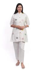 White Butterfly Co-ord Set