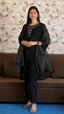 Elegant Black Full Suit