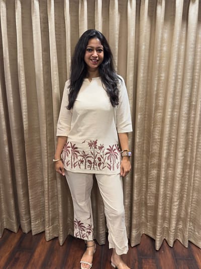 OFF WHITE Co-Ord SET