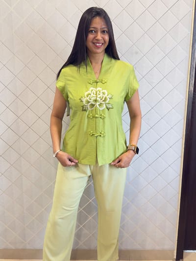 LIME GREEN CO-ORD SET