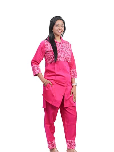 Hot pink / Green co-ord set