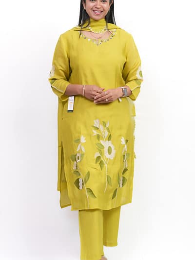 Mint Green Full Suit