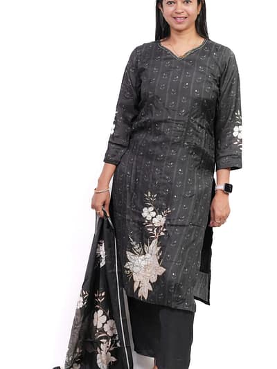 Black Grey Pipe Work Full Suit